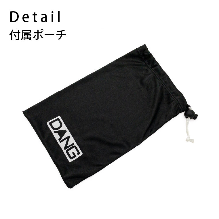 【11/30新入荷】DANG SNOW NEW OG 2.5 Matte Tortoisex High Contrast Clear Silver Mirror|選べるストラップ【vidgg26OG009】