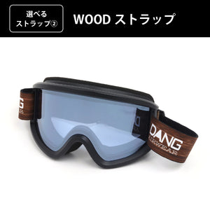 Load image into Gallery viewer, 【11/30新入荷】DANG SNOW NEW OG 2.5 Matte Black x High Contrast Clear Silver Mirror|選べるストラップ【vidgg26OG007】