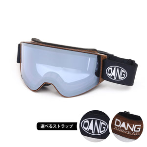 画像をギャラリービューアに読み込む, 【11/30新入荷】DANG SNOW ON LOCK JP Matte Woodx High Contrast Clear Silver Mirror|選べるストラップ【vidgg26OL012】