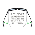 【試着商品】SELECT ブラック x ブルー 偏光レンズ[vidg00421]