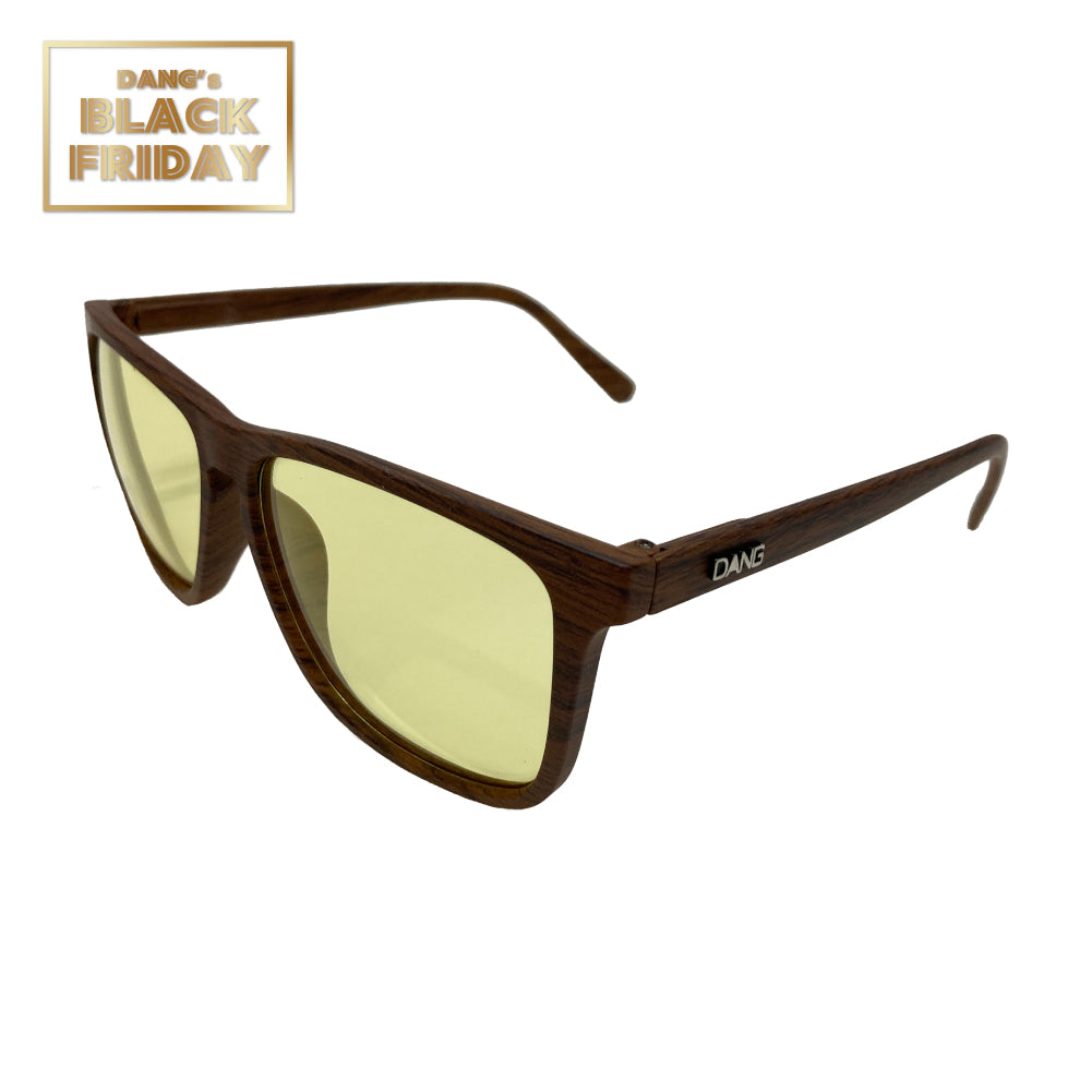 【BLACK FRIDAY限定商品！】RECOIL Brown Wood Matte x Light Yellow Night High Contrast Lens(ナイトレンズ) [vidg00506]