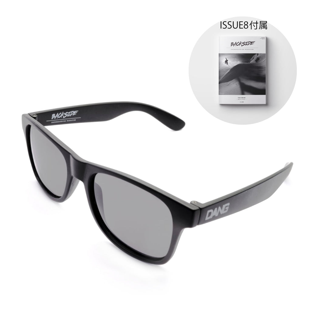 LOCO ブラック x ブラック・スモーク 偏光レンズ BACKSIDE MAGAZINEコラボレーションモデル 雑誌付属[vidg00509]