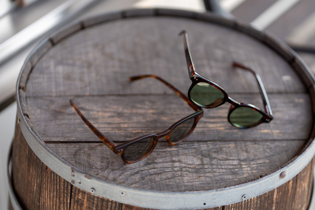 SELECT べっ甲柄 x オパール・グリーン 偏光レンズ[vidg00496]