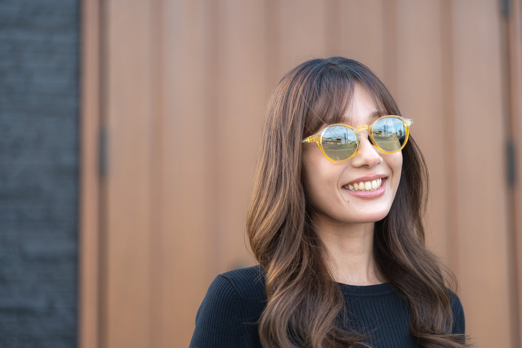 【3/7新発売】PORTO クリアハニー x オパールグリーン 激撥水偏光レンズ [vidg00527]