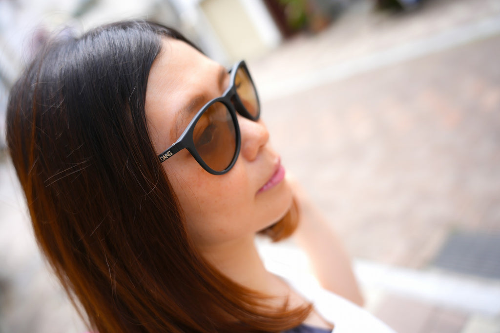 FENTON Black soft x Light amber PREMIUM LENS (semi-permanent anti-fog treatment/polarized lens/blue light cut/hard coat included) [vidg00430-fbr]