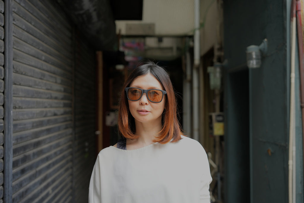 [Restock on March 27th!] LOCO Black soft x Light amber PREMIUM LENS (semi-permanent anti-fog treatment/polarized lens/blue light cut/hard coat included) [vidg00430-lbr]