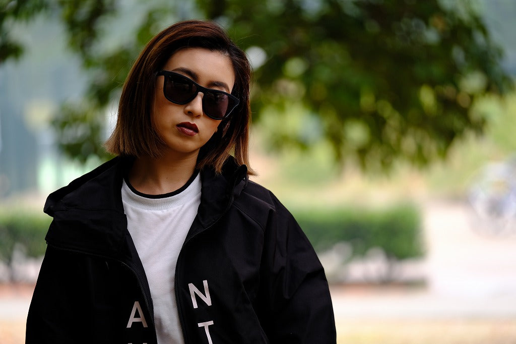 ORIGINAL RAISED Black Soft x Black Polarized (polarized lenses) [vidg00049-2]