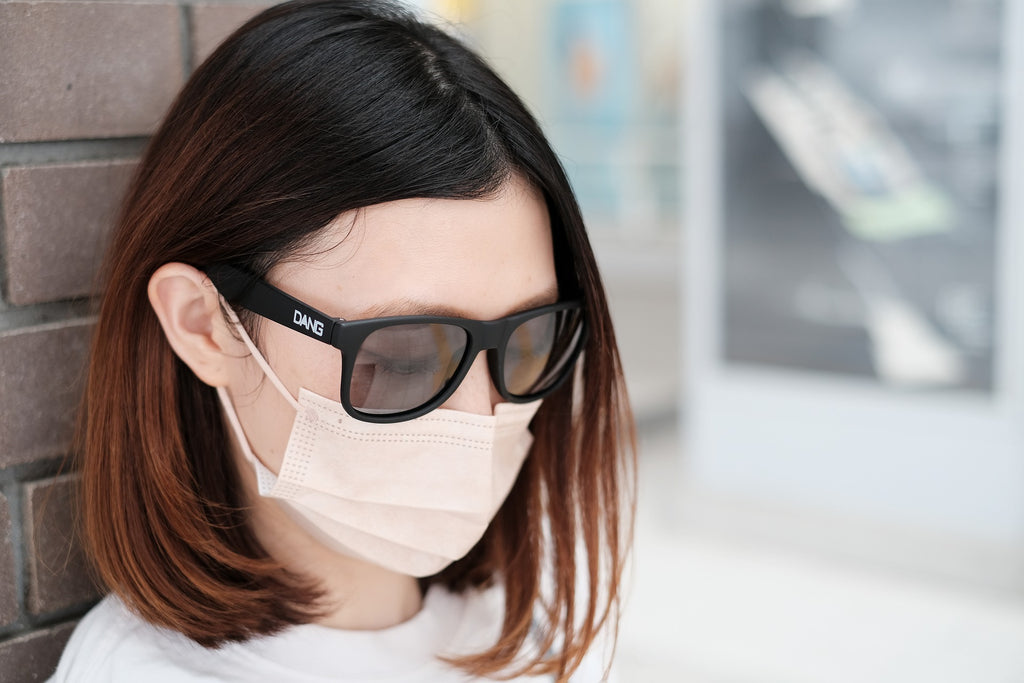 LOCO Black soft x Light black PREMIUM LENS (semi-permanent anti-fog treatment/99% polarization/blue light cut/hard coat included) [vidg00430-lbk]