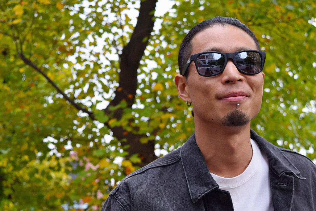 【3/7新発売】LOCO ブラック / ファイヤー x ガンメタル・ミラー 日本製プレミアムレンズ(防曇偏光) [vidg00530]