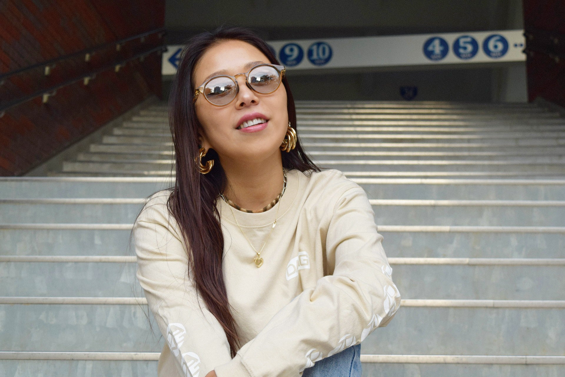 【3/7新発売】PORTO クリア・カーキ x グレー 激撥水偏光レンズ [vidg00526]