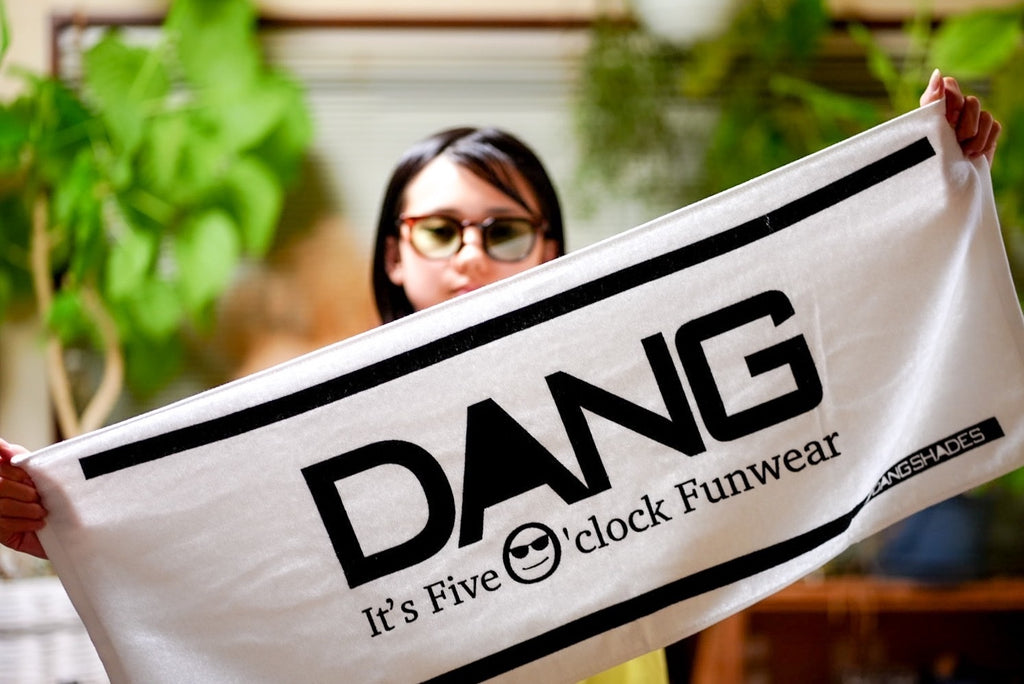 【BLACK FRIDAY限定！11/29迄】DANG SHADESオリジナルフェイスタオル[vidgft01]