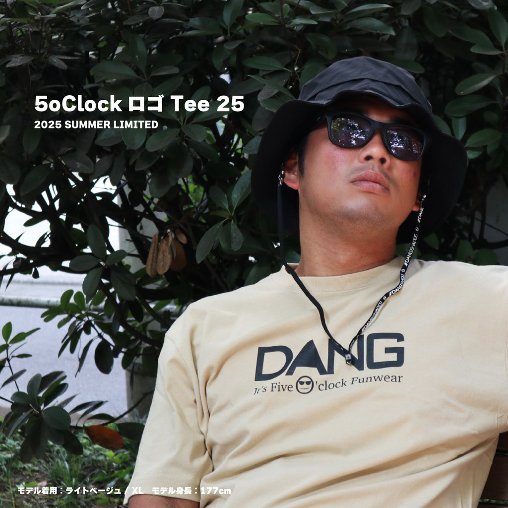 【夏季限定販売！8/31迄】DANG SHADES 5oClockロゴ Tee 25 [vidgte00005]