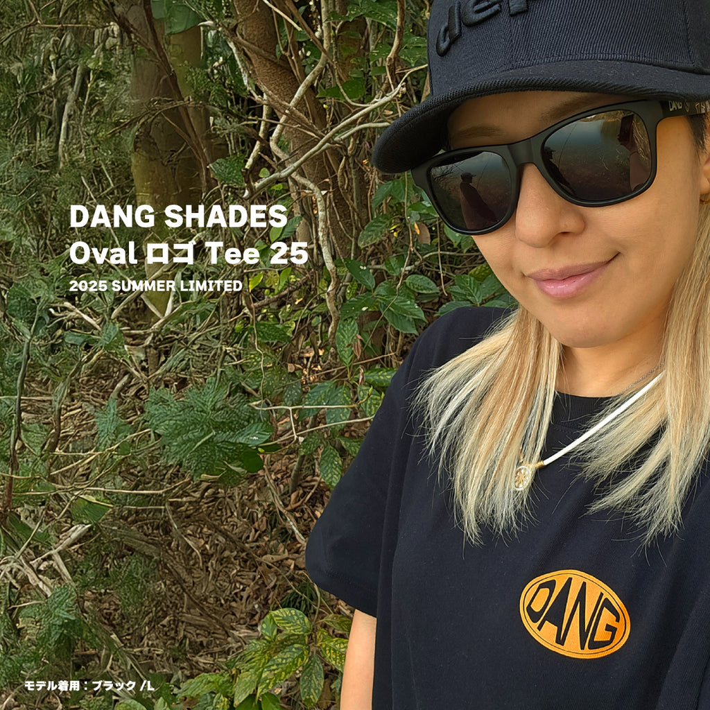 【夏季限定販売！8/31迄】DANG SHADES Ovalロゴ Tee 25 [vidgte00004]