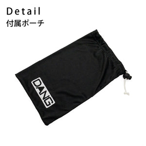 Load image into Gallery viewer, 【11/30新入荷】DANG SNOW NEW OG 2.5 Matte Black x Polarized Black Silver Mirror(偏光レンズ) ｜選べるストラップ【vidgg26OG001】
