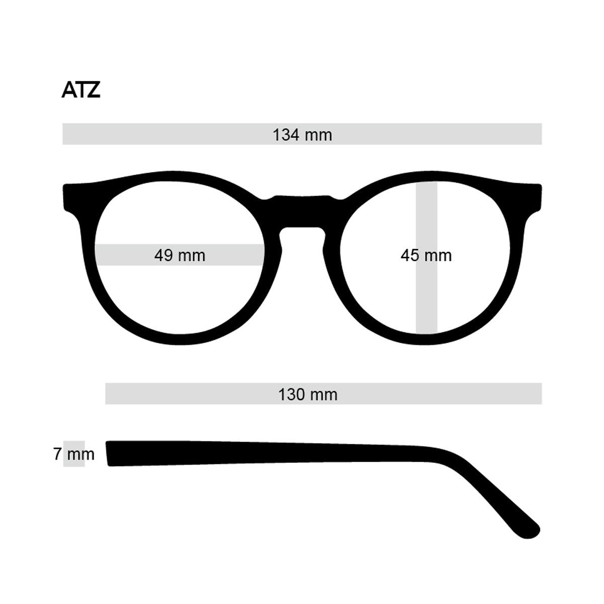 [Restocked on 5/10] ATZ Black Soft x Blue Polarized (polarized lenses) [vidg00415]