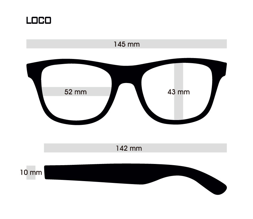 [Restocked on 5/10] LOCO Black Soft x Dark Green Gray Polarized (polarized lenses) [vidg00271]