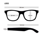 [Restocked on 5/10] LOCO Black Soft x Black Polarized (polarized lenses) [vidg00349]