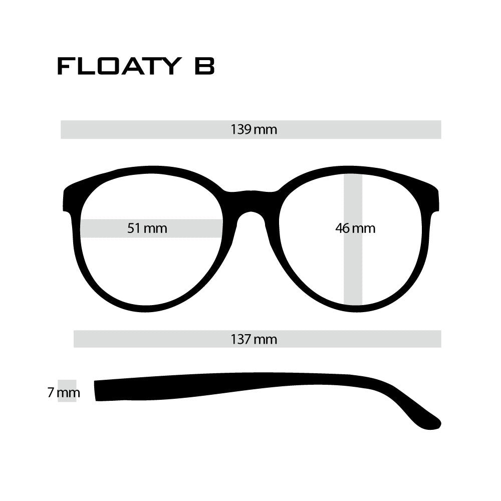 【BLACK FRIDAY限定商品！】FLOATY B Black Matte x Natural Green Polarized Lens(偏光レンズ) [vidg00507]