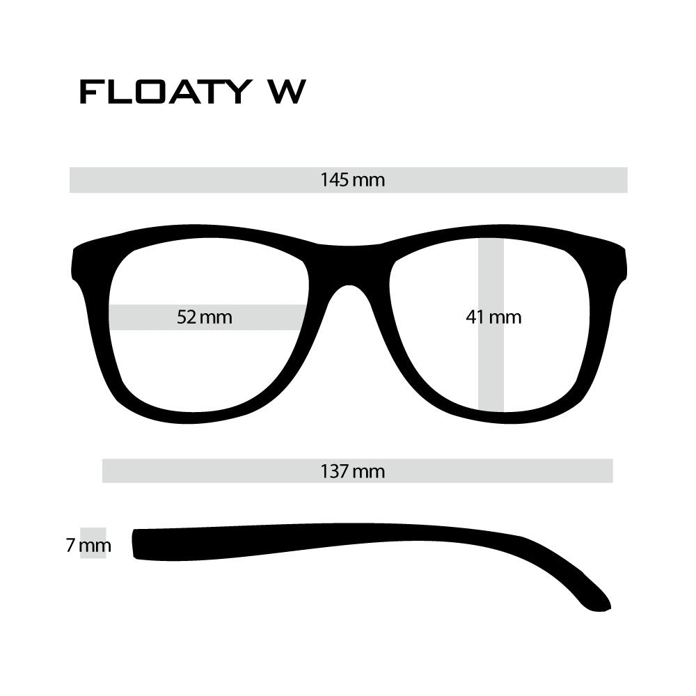 【4/27新発売！】FLOATY W Clear Gray Matte x Green Gray Polarized(偏光レンズ) [vidg00466]