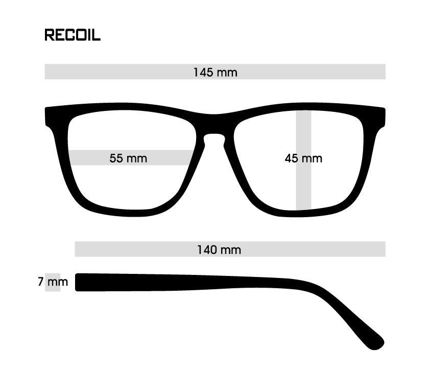 [Released on March 27th] RECOIL Black Matte x Light Yellow Night High Contrast Lens (night lens) [vidg00470]