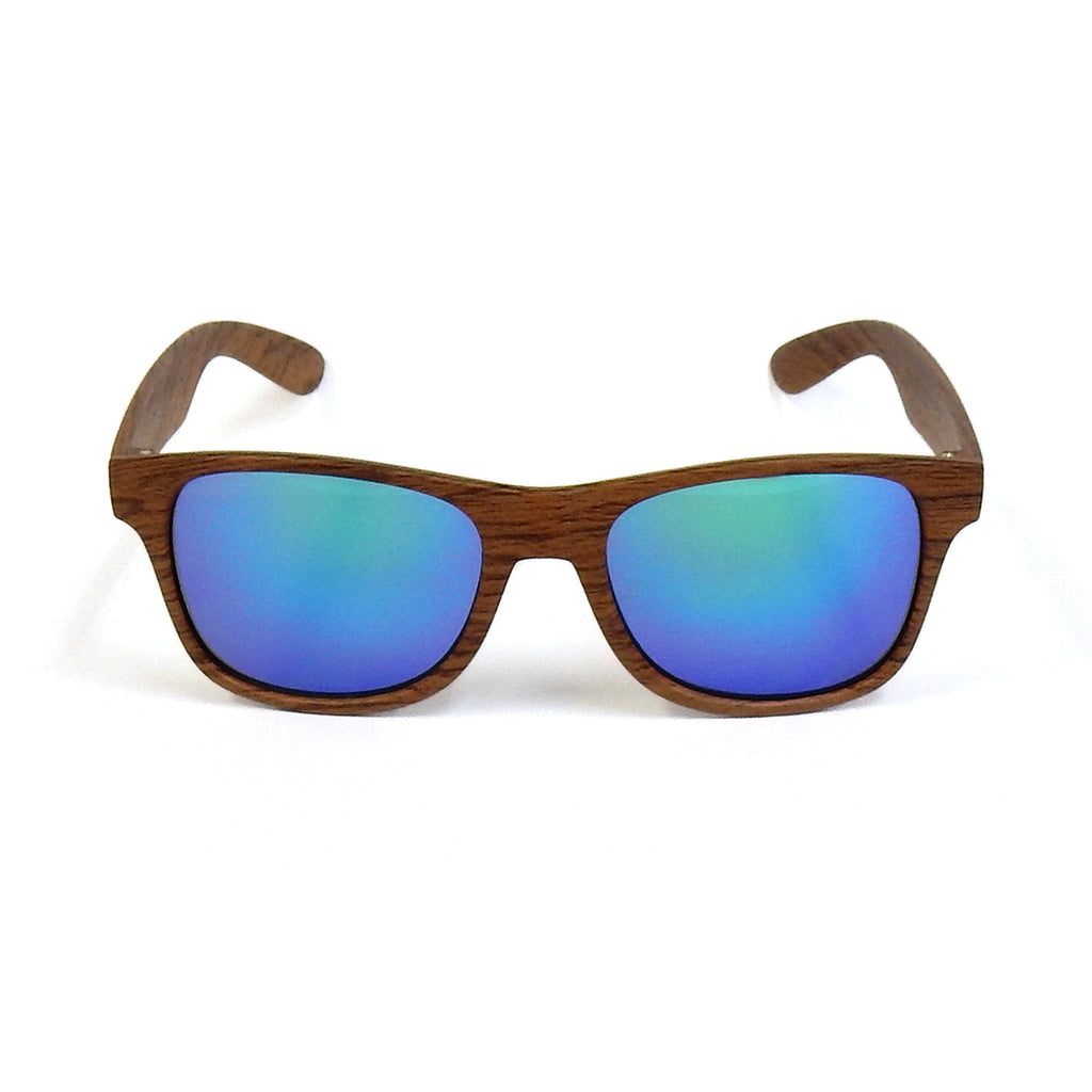 [Restocked on 5/10] LOCO Wood Matte x Green Mirror Polarized (polarized lenses) [vidg00298-1]