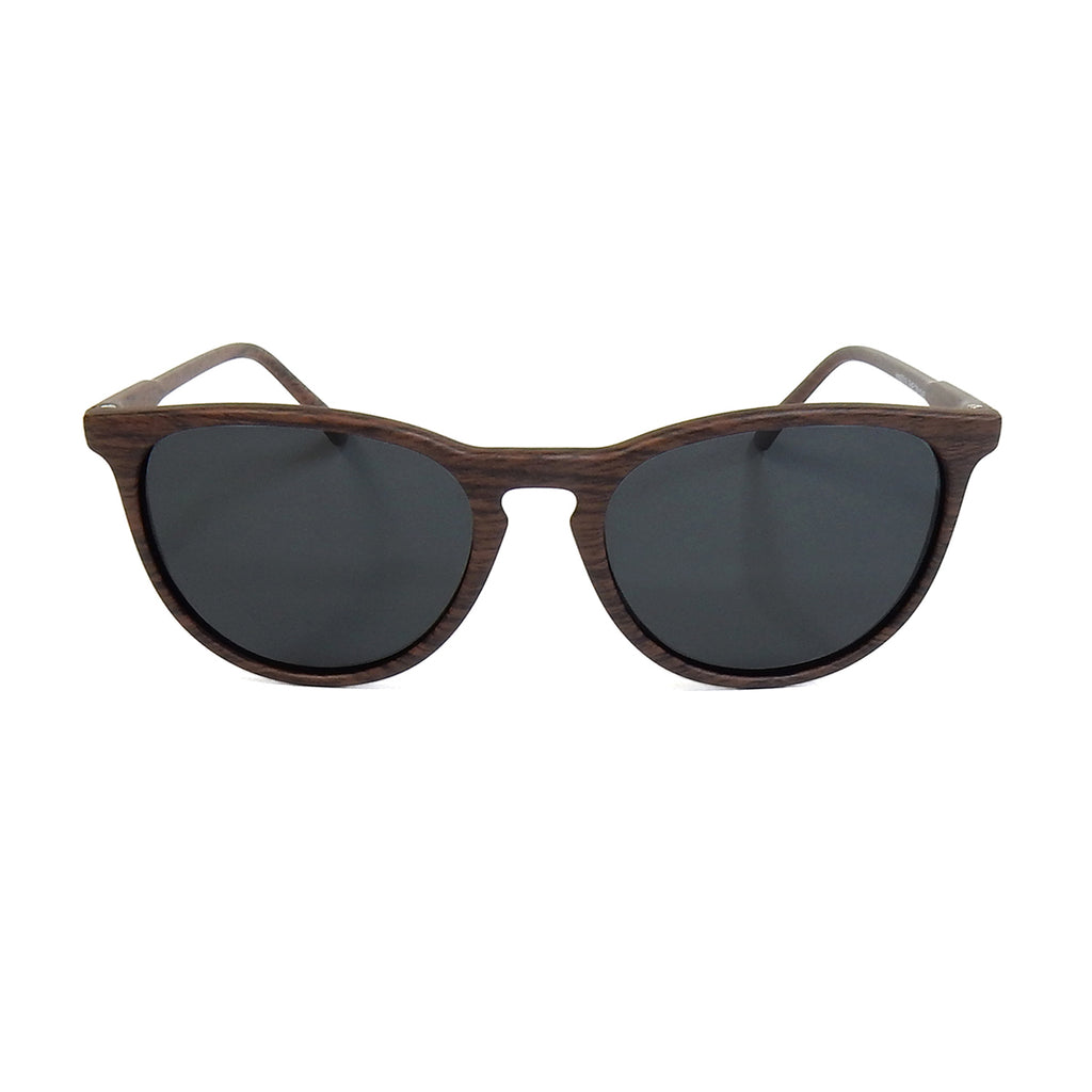 FENTON Matt Dark Wood x Black Smoke Polarized (polarized lenses) [vidg00316]