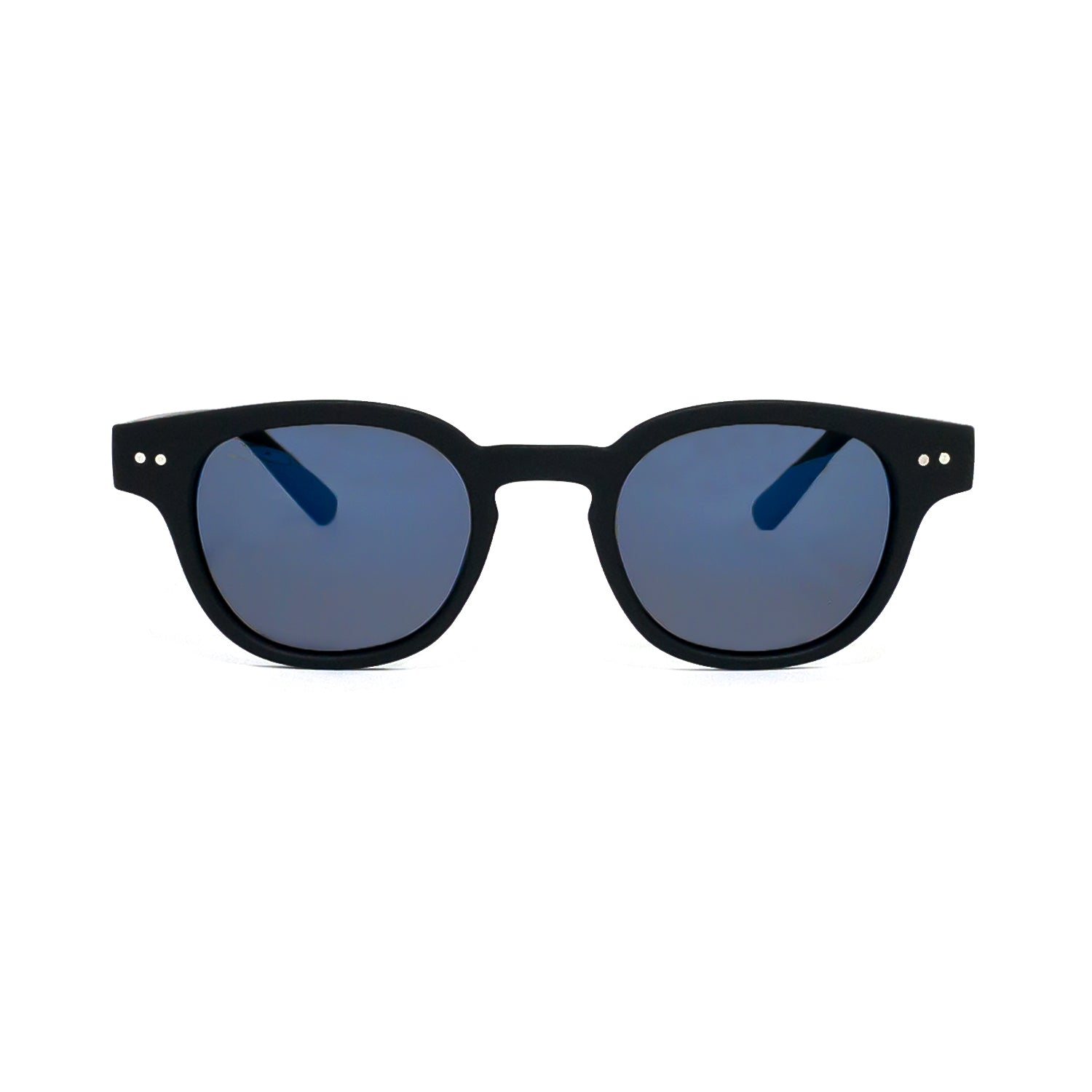SELECT Black Soft x Blue Mirror Polarized (polarized lenses) [vidg00446]