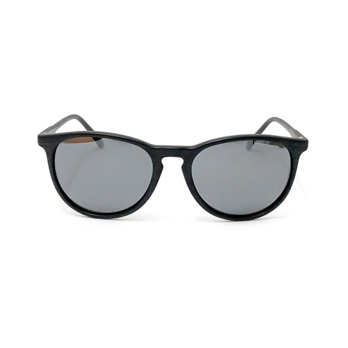 FENTON Dark Black Wood Matte x Chrome Mirror Polarized (polarized lenses) [vidg00452]