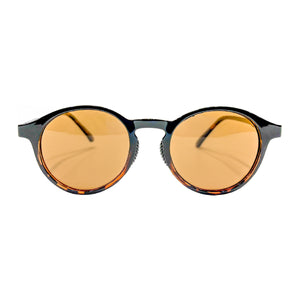 画像をギャラリービューアに読み込む, 【3/7新発売】PORTO ブラック / べっ甲柄グラデーション x ライトブラウン 激撥水偏光レンズ [vidg00525]
