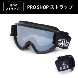Load image into Gallery viewer, 【11/30新入荷】DANG SNOW NEW OG 2.5 Matte Black x Polarized Black Silver Mirror(偏光レンズ) ｜選べるストラップ【vidgg26OG001】
