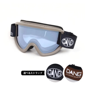 画像をギャラリービューアに読み込む, 【11/30新入荷】DANG SNOW NEW OG 2.5 Matte Khakix High Contrast Clear Silver Mirror｜選べるストラップ【vidgg26OG008】
