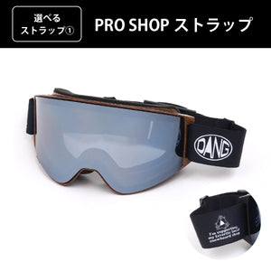 画像をギャラリービューアに読み込む, 【11/30新入荷】DANG SNOW ON LOCK JP Matte Woodx Polarized Black Silver Mirror(偏光レンズ) ｜選べるストラップ【vidgg26OL004】
