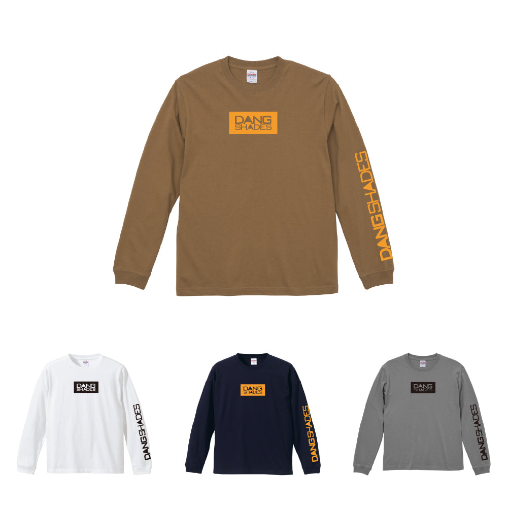 【期間限定販売！9/30迄】DANG SHADES スクエアロゴ25 ロングスリーブTシャツ [vidglt03]