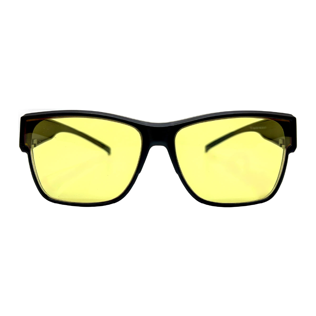 【3/7新発売】【眼鏡の上から掛けられる！夜間用】MONDO JP ブラック x ライトイエロー 日本製ハイコントラスト・ナイトレンズ [vidgov0008]