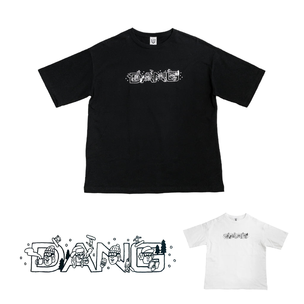 【BLACK FRIDAY限定！11/29迄】DANG SHADES スノーボディング Tee / Mサイズのみ [vidgte03]