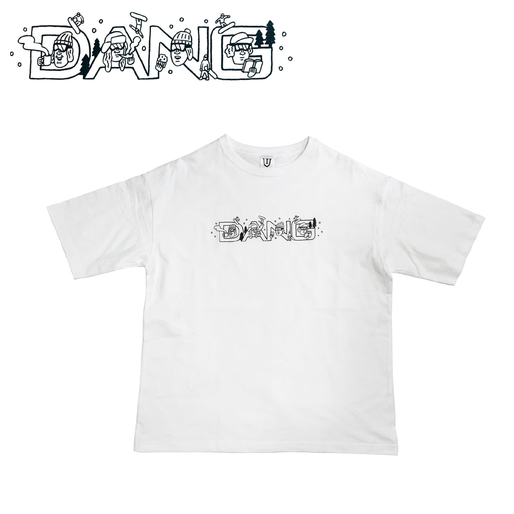 【BLACK FRIDAY限定！11/29迄】DANG SHADES スノーボディング Tee / Mサイズのみ [vidgte03]