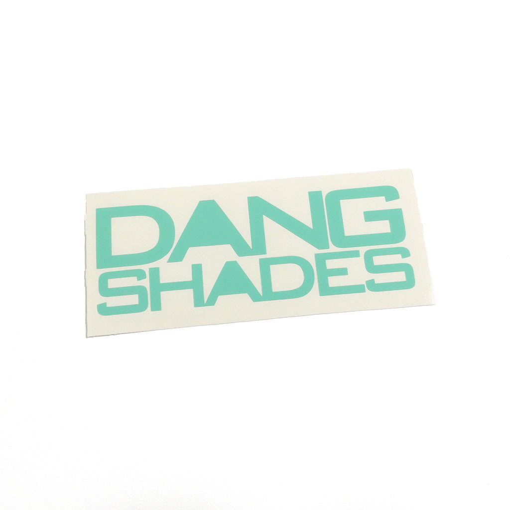DANG SHADES Sticker (MINT GREEN) / 120mm x 45mm